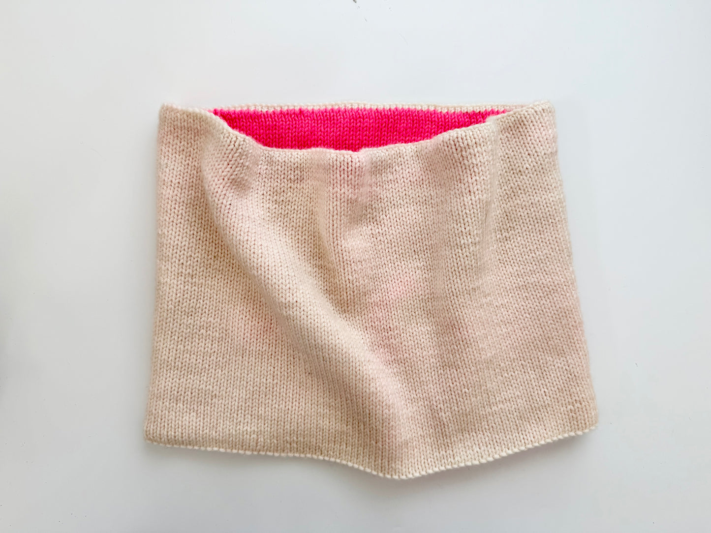Base Doodle Reversible Cowl - DK - Create Your Own Design
