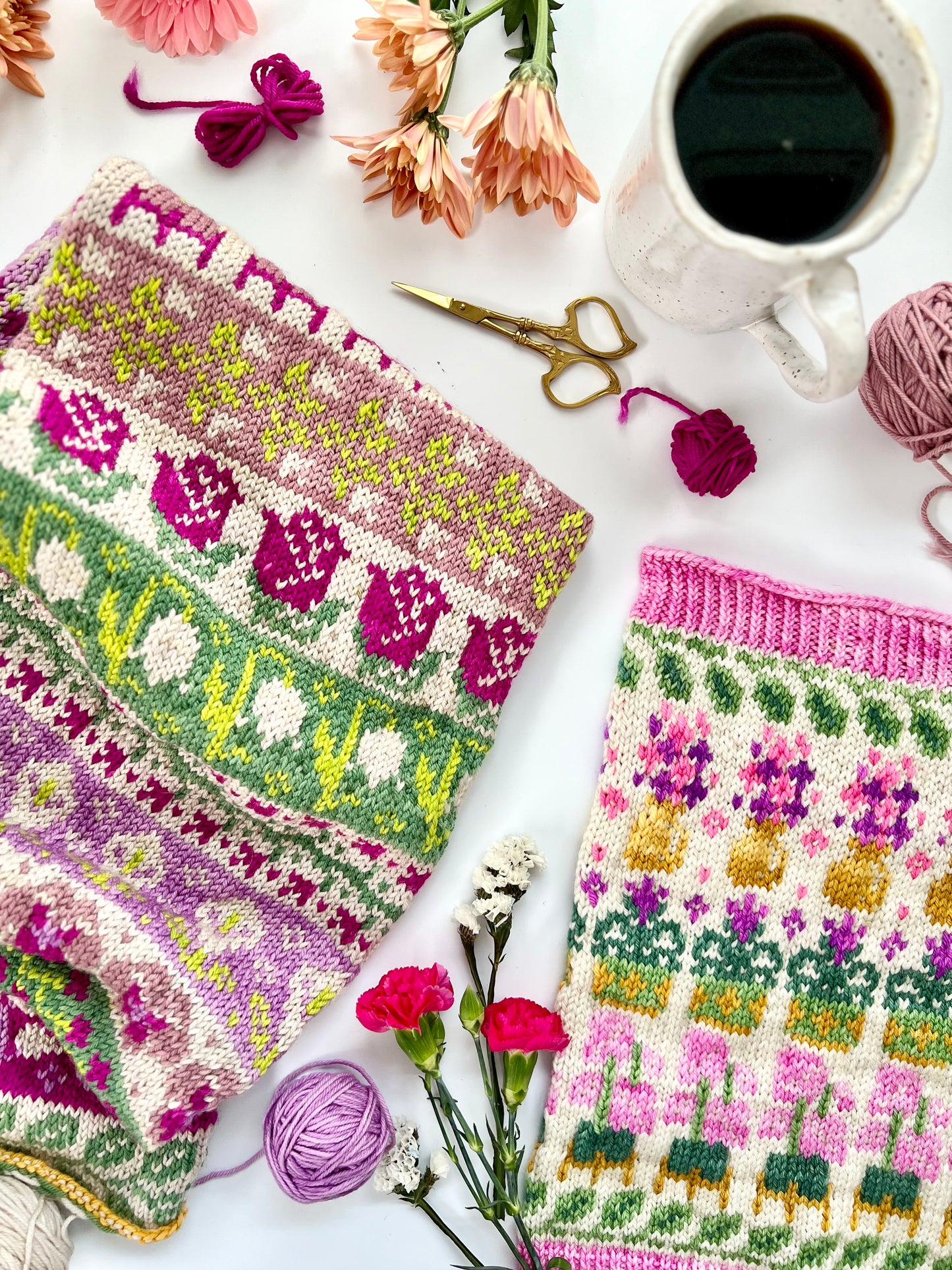 Botanical Doodle Deck Expansion Pack - Colorwork Knitting Charts