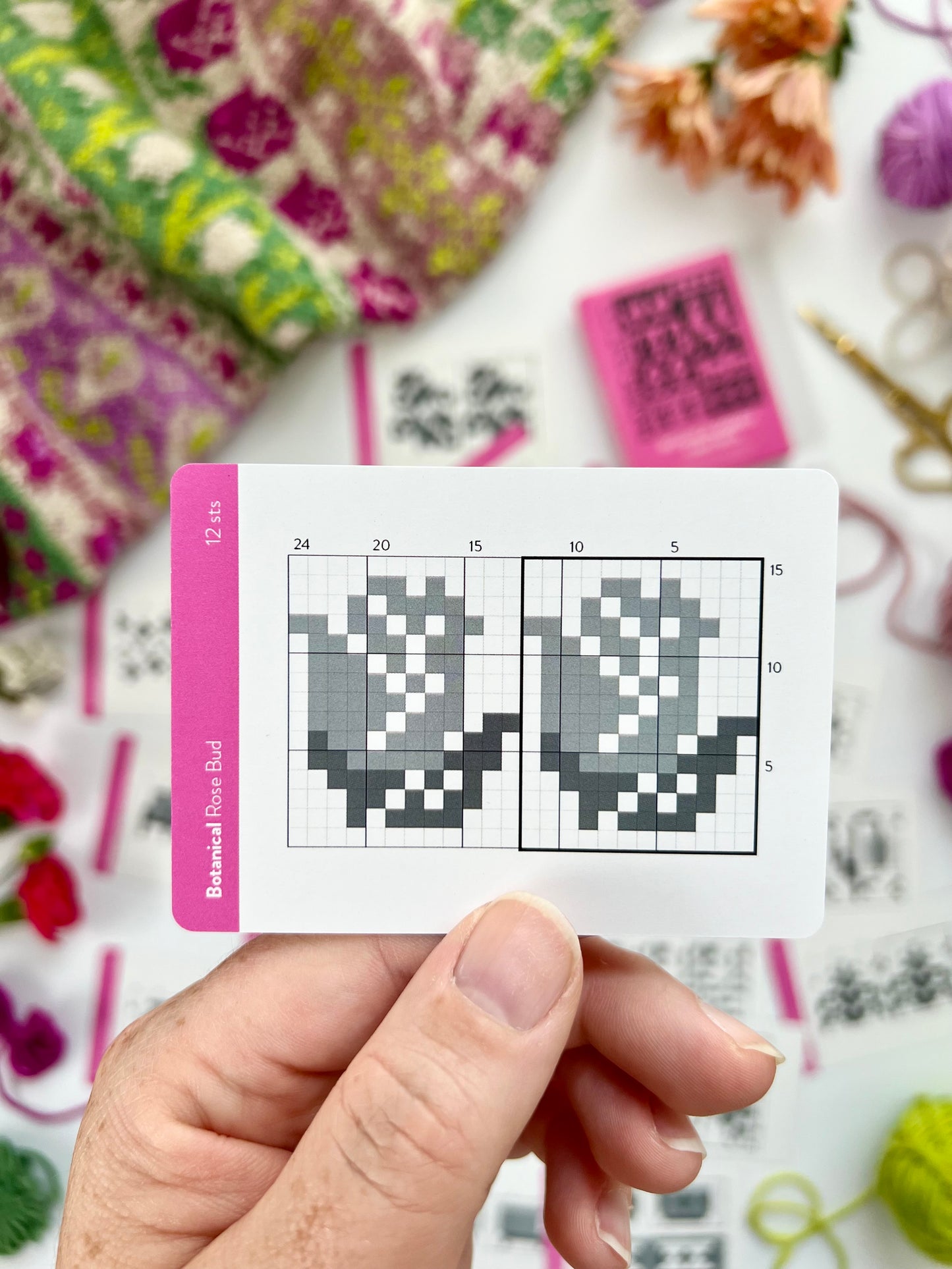 Botanical Doodle Deck Expansion Pack - Colorwork Knitting Charts