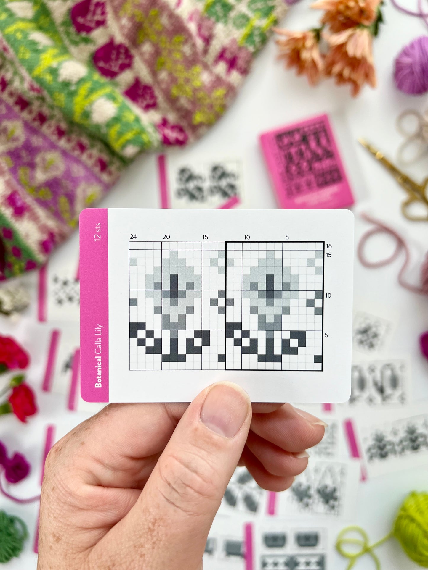 Botanical Doodle Deck Expansion Pack - Colorwork Knitting Charts