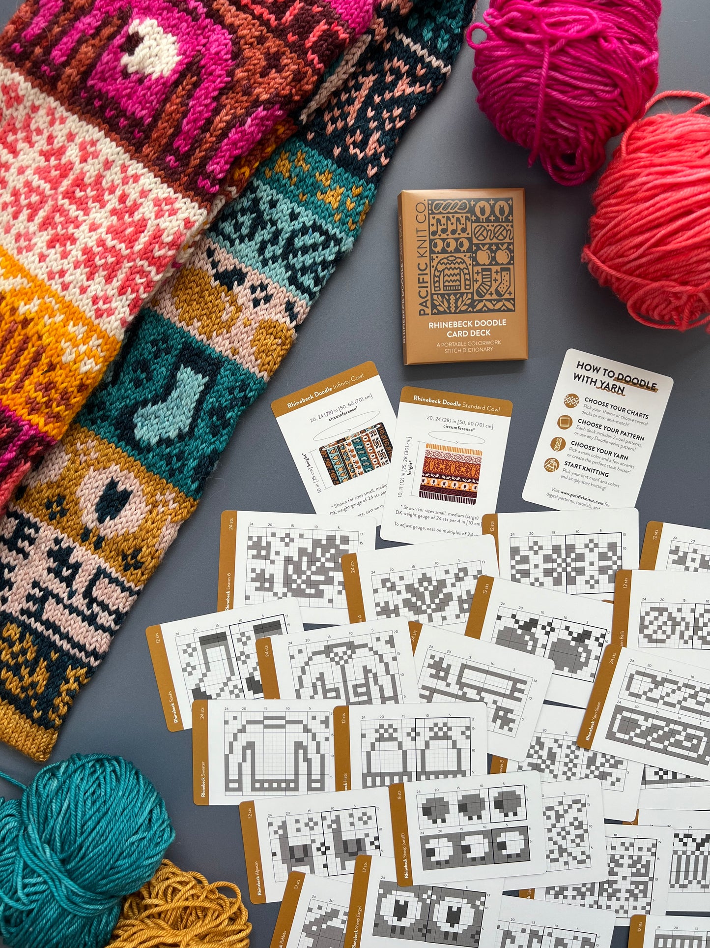 Rhinebeck Doodle Card Deck Expansion - Colorwork Knitting Charts