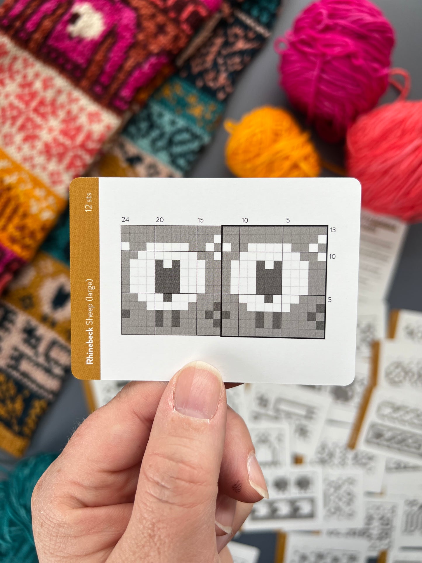 Rhinebeck Doodle Card Deck Expansion - Colorwork Knitting Charts