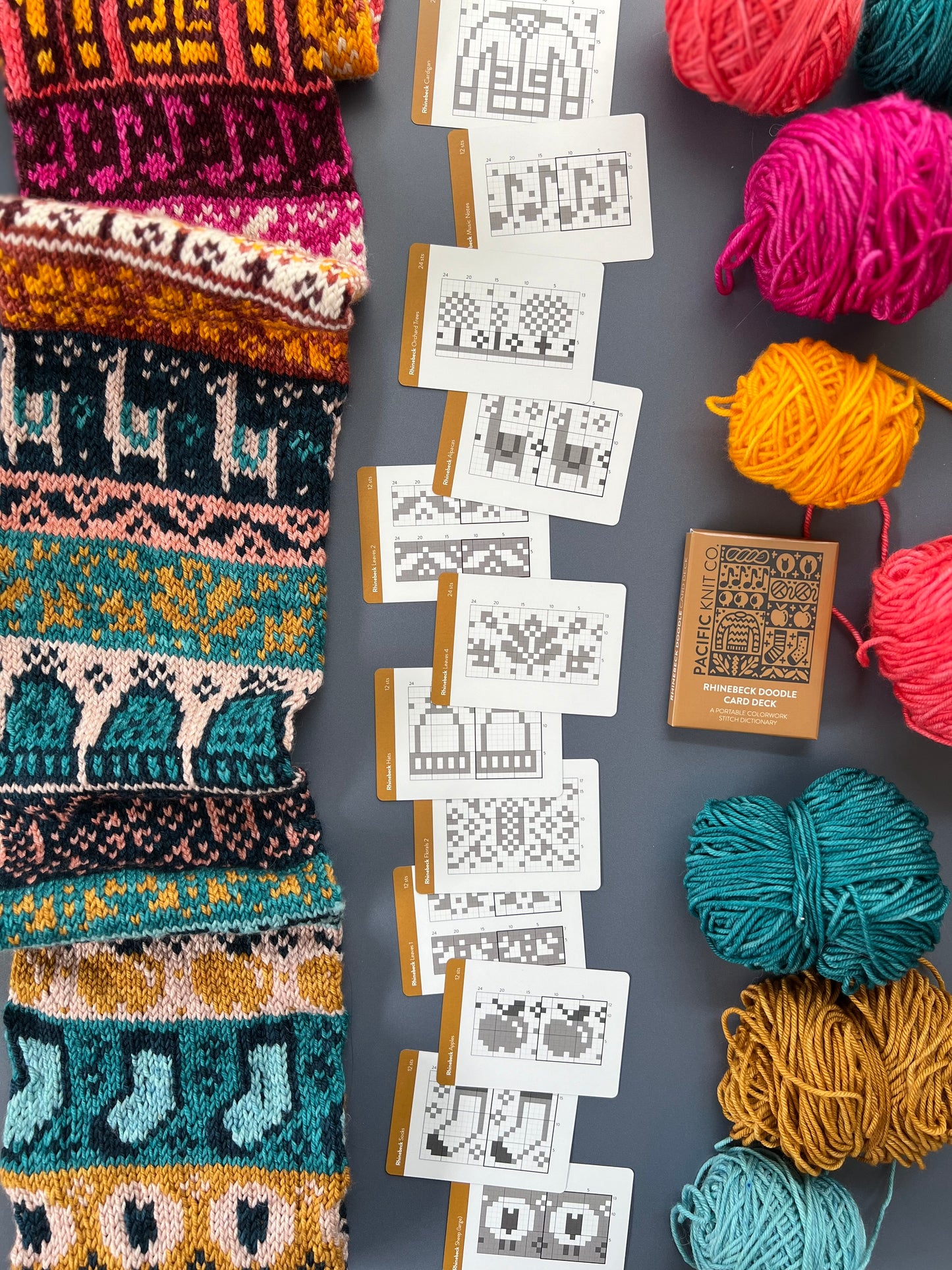 Rhinebeck Doodle Card Deck Expansion - Colorwork Knitting Charts
