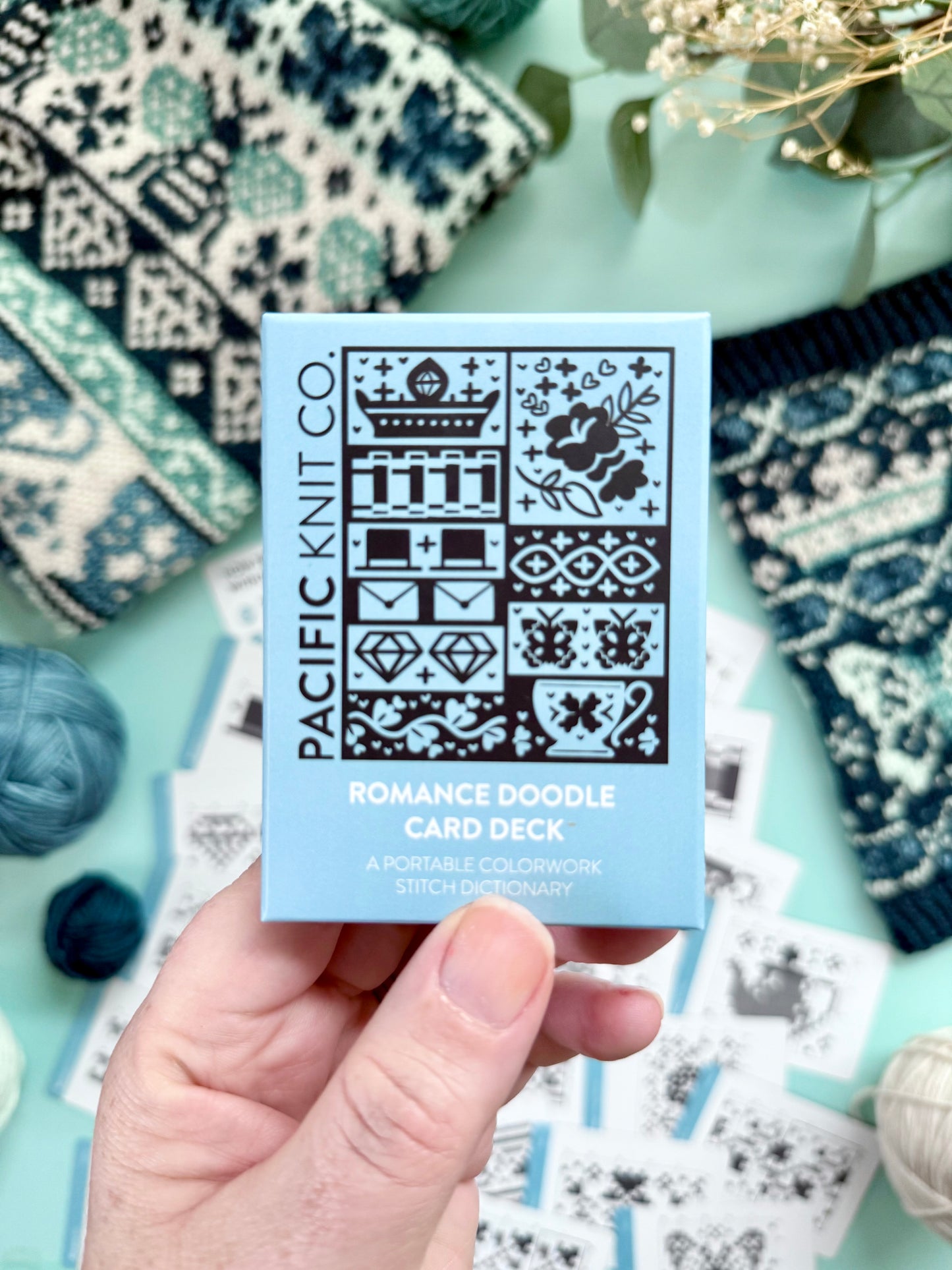 Romance Doodle Card Deck Expansion - Colorwork Knitting Charts