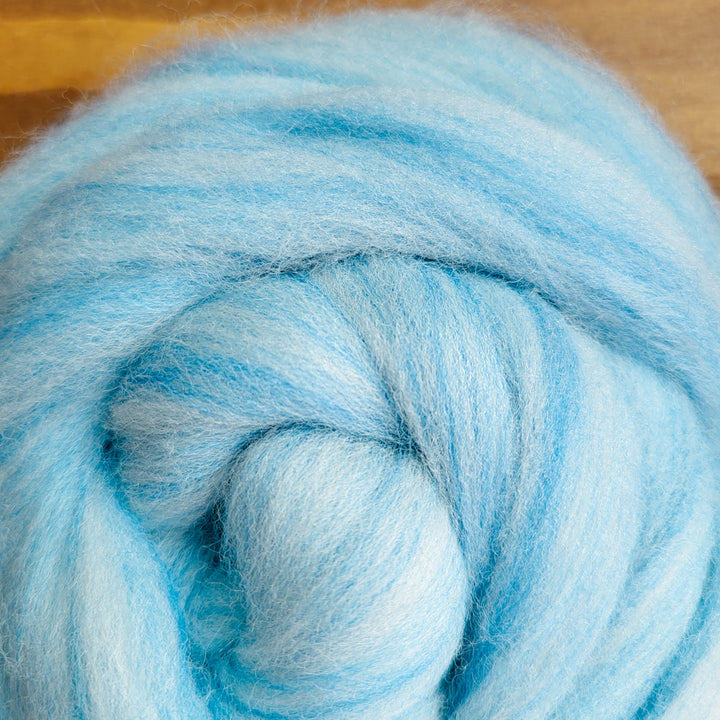 Dyed Shaniko Top for Spinnining and Felt - 1 oz