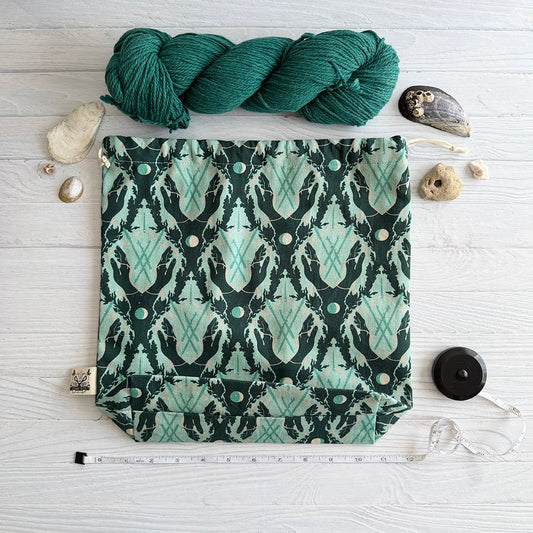 Song of the Sea Project Bag by Home Row Handcraft