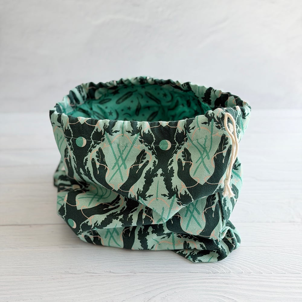 Song of the Sea Project Bag by Home Row Handcraft