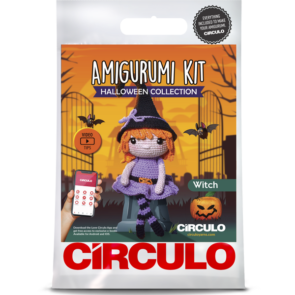 Witch Amigurumi Crochet Kit - Halloween Collection 2026