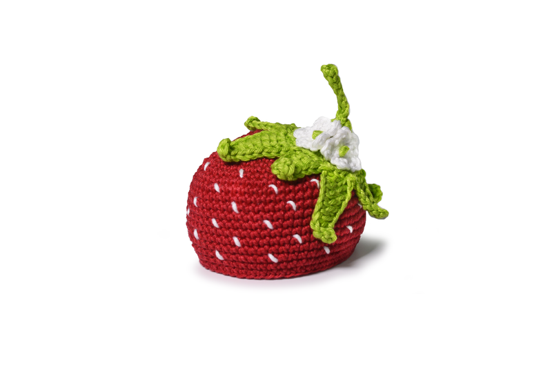 Strawberry Munchkin Crochet Amigurumi Kit