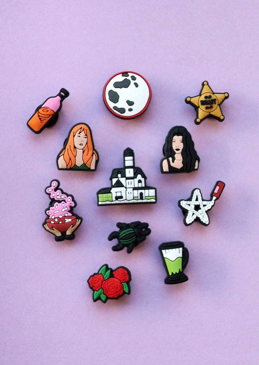 Practical Magic Shoe Charms: FULL SET
