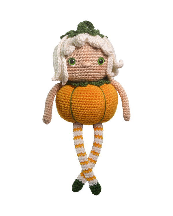 Pumpkin Girl Amigurumi Kit - Halloween Collection