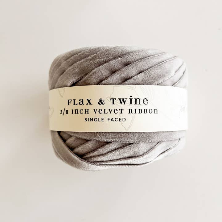 Flax & Twine Velvet Ribbon