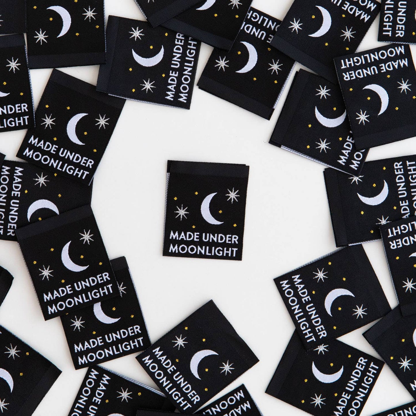 Made Under Moonlight - Sewing Woven Clothing Label Tags