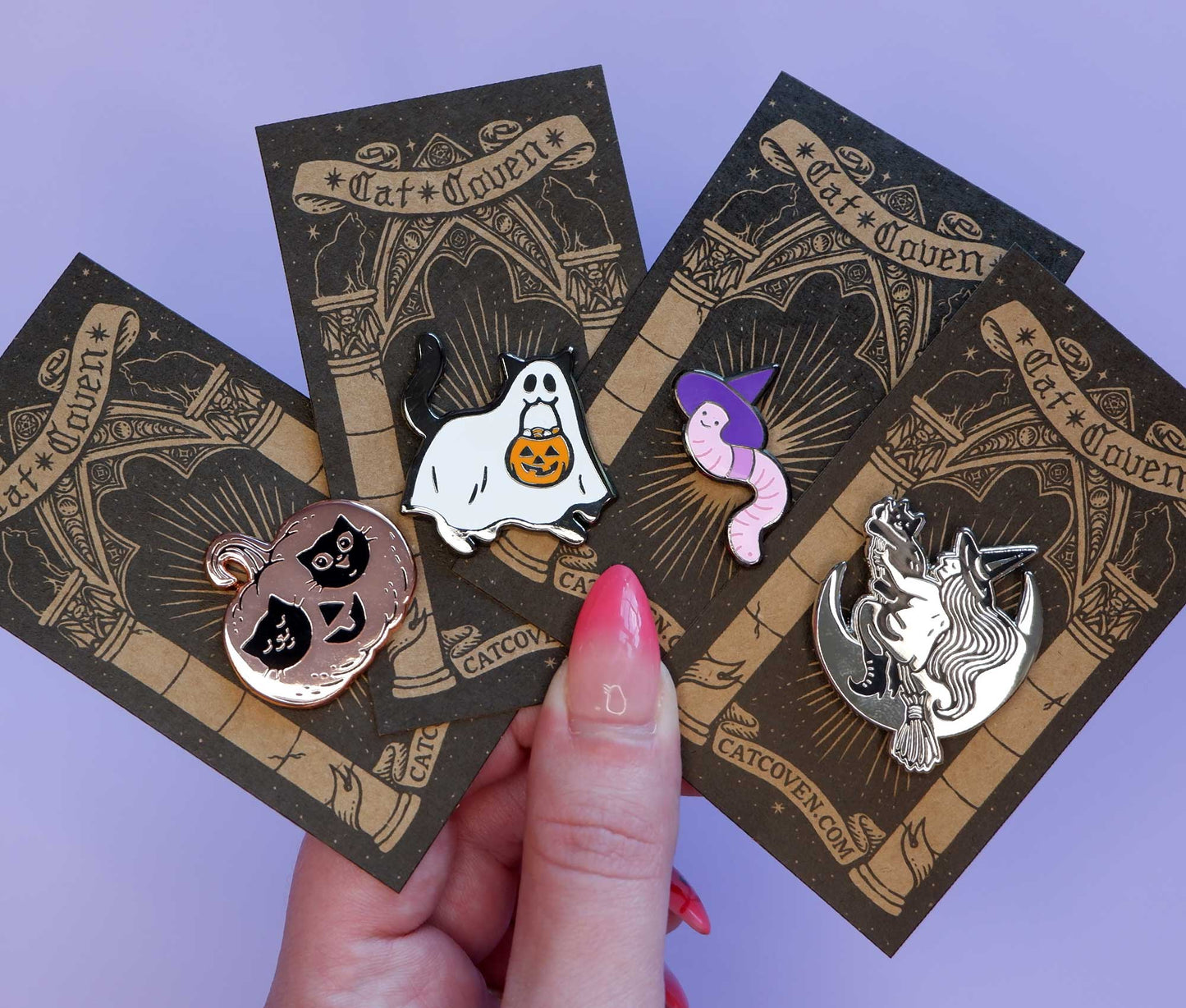 Pumpkittens - Enamel Pin