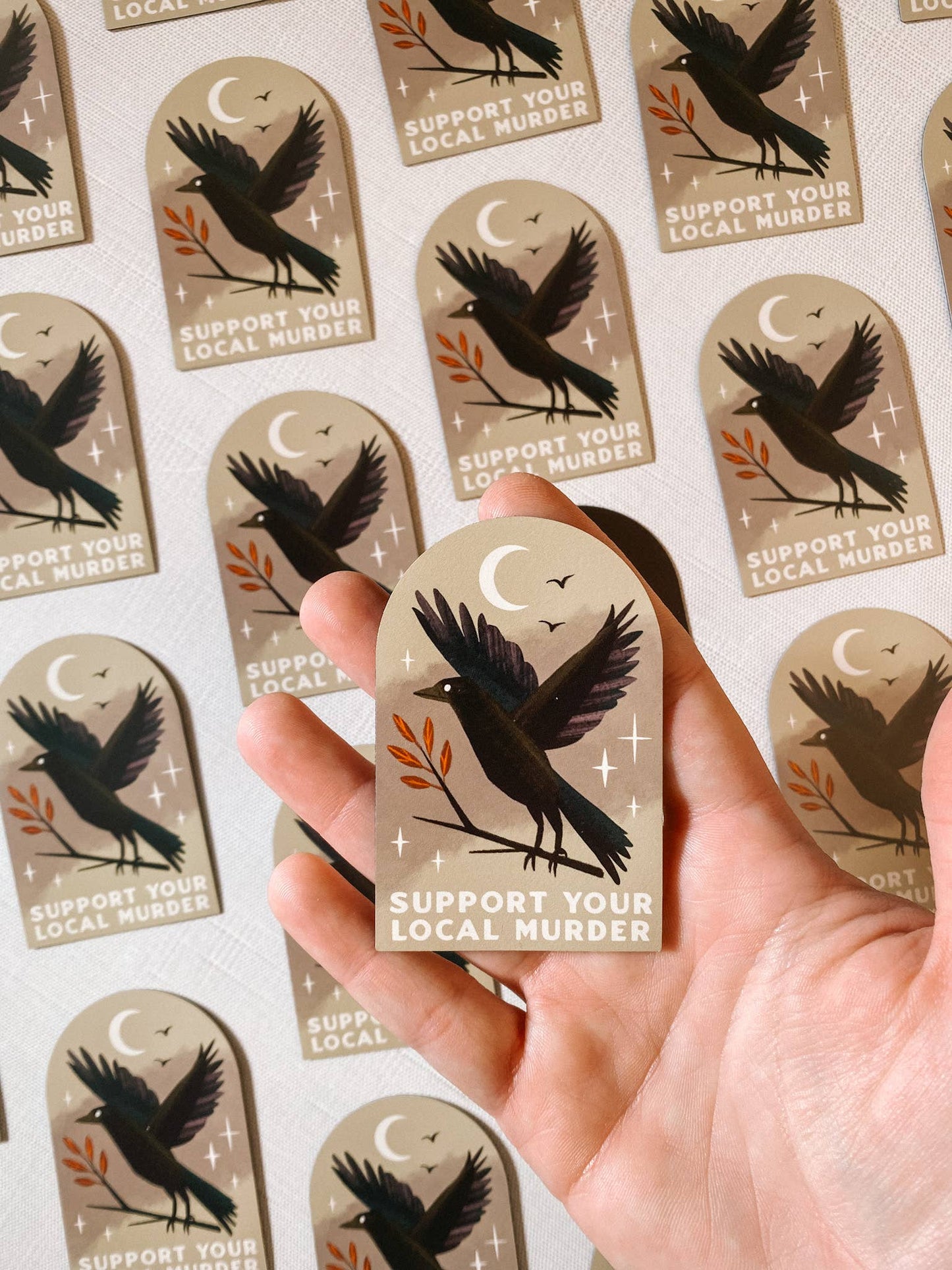 Support Local Murders 3" MAGNET