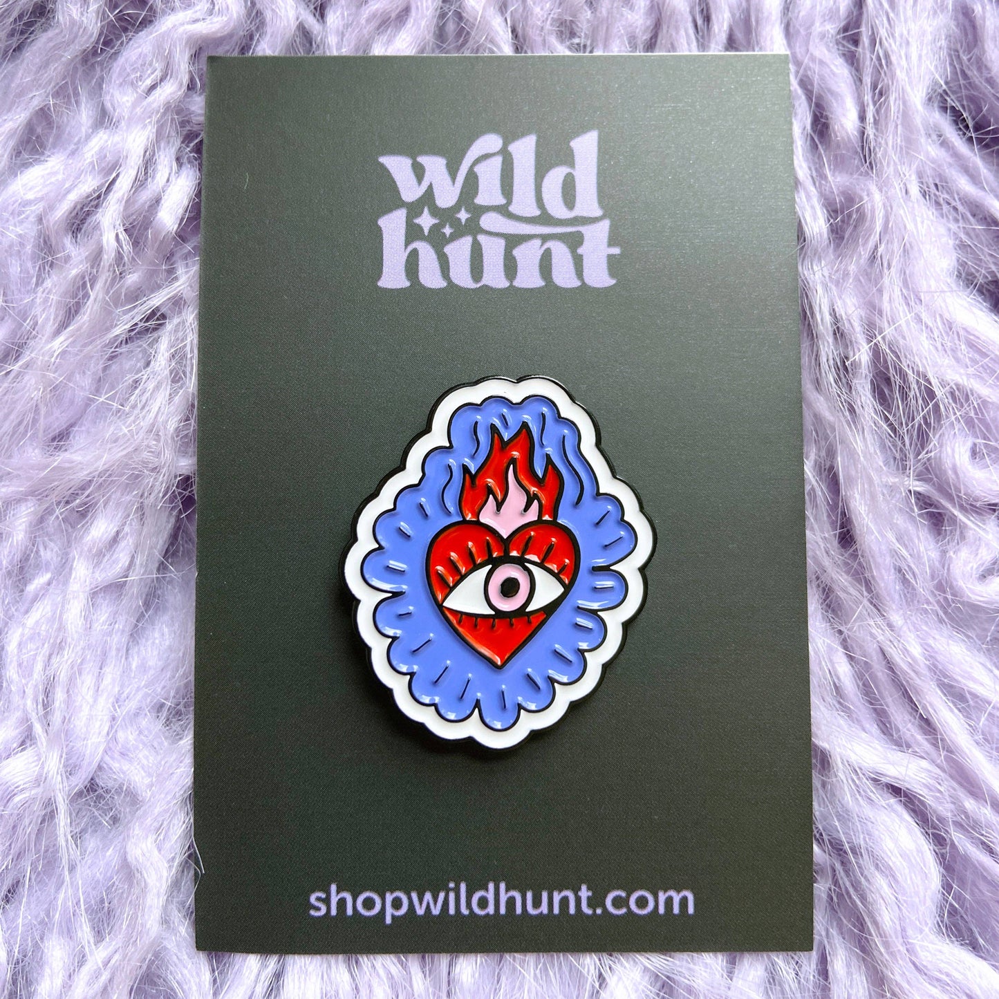 Burnin' Love Enamel Pin