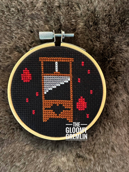 Guillotine Cross Stitch Kit