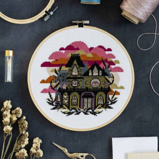 'The Mansion' Cross Stitch Kit