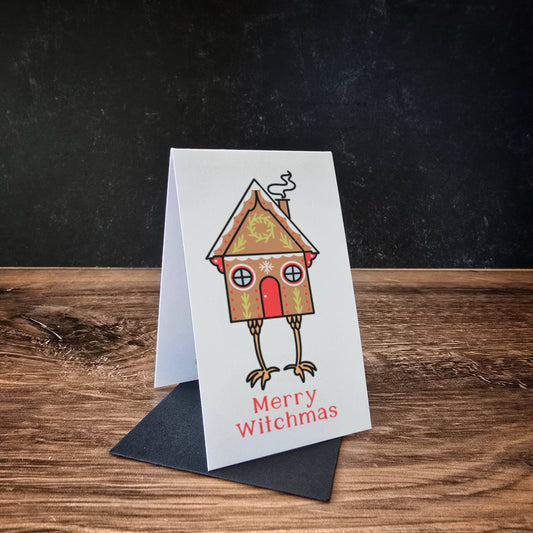 Mini Greeting Card: Christmas Merry Witchmas