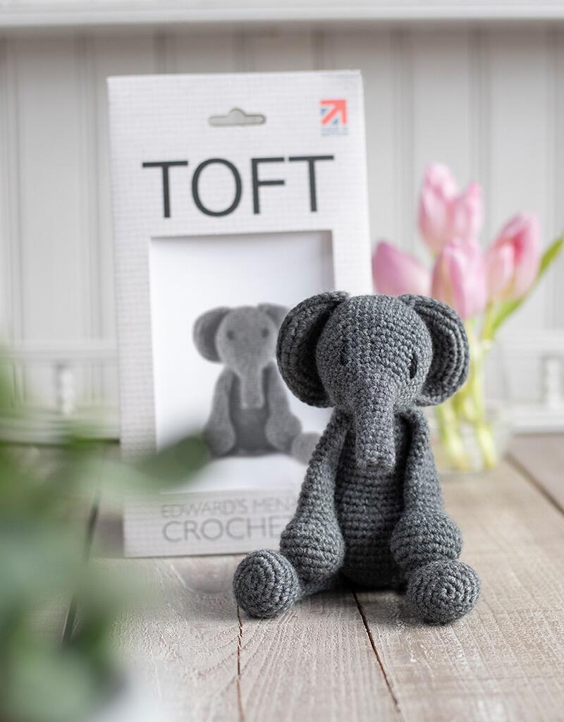 Bridget the Elephant Crochet Kit - Beginner!