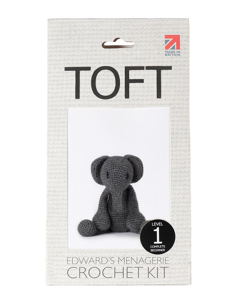 Bridget the Elephant Crochet Kit - Beginner!