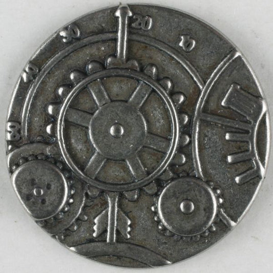 331074 - Steampunk Button with Shank