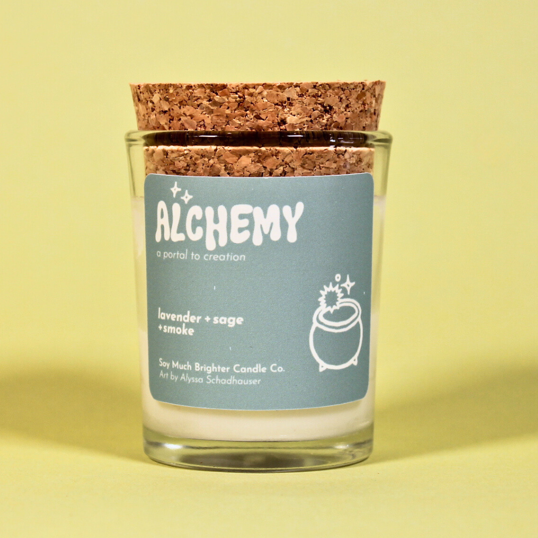Alchemy: a portal to creation // The Portal Collection // 2oz votive