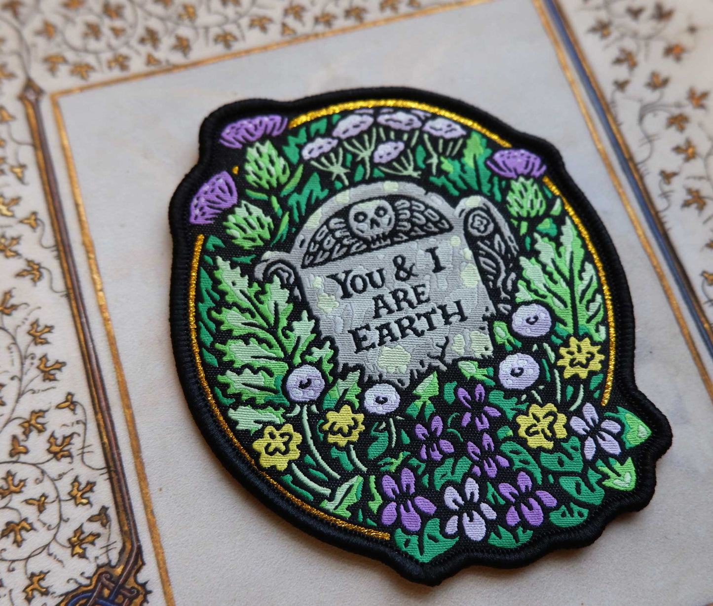 You and I Are Earth - Woven Patch
