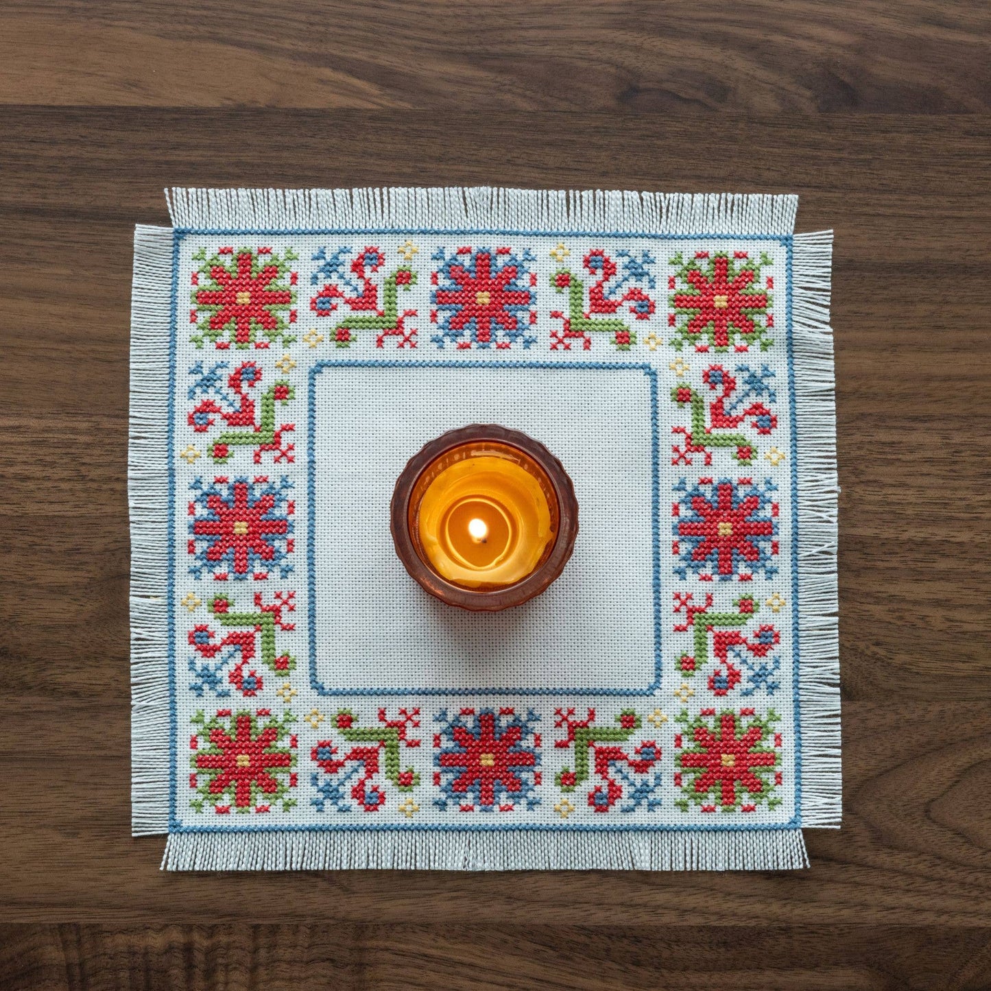 BitKit Mykonos Meadow Cross Stitch Kit