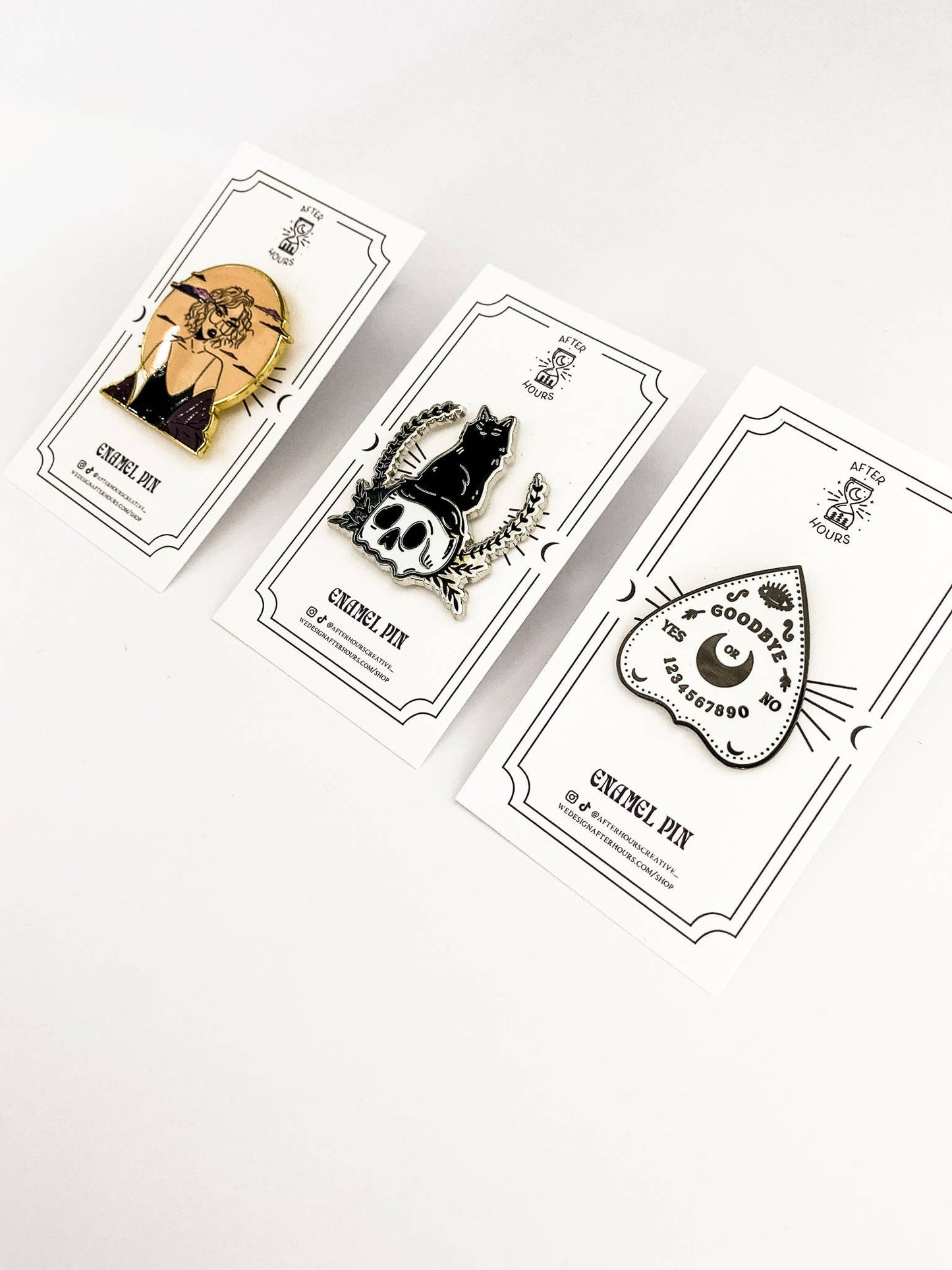 Superstitious Hard Enamel Pin