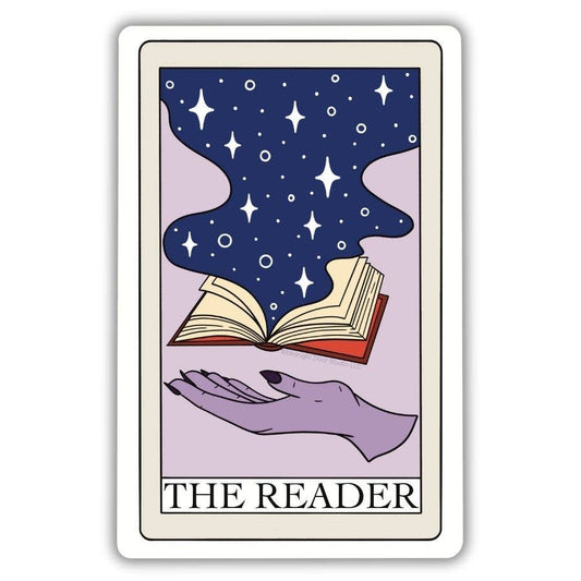 The Reader Tarot Card Vinyl Sticker: Loose Sticker