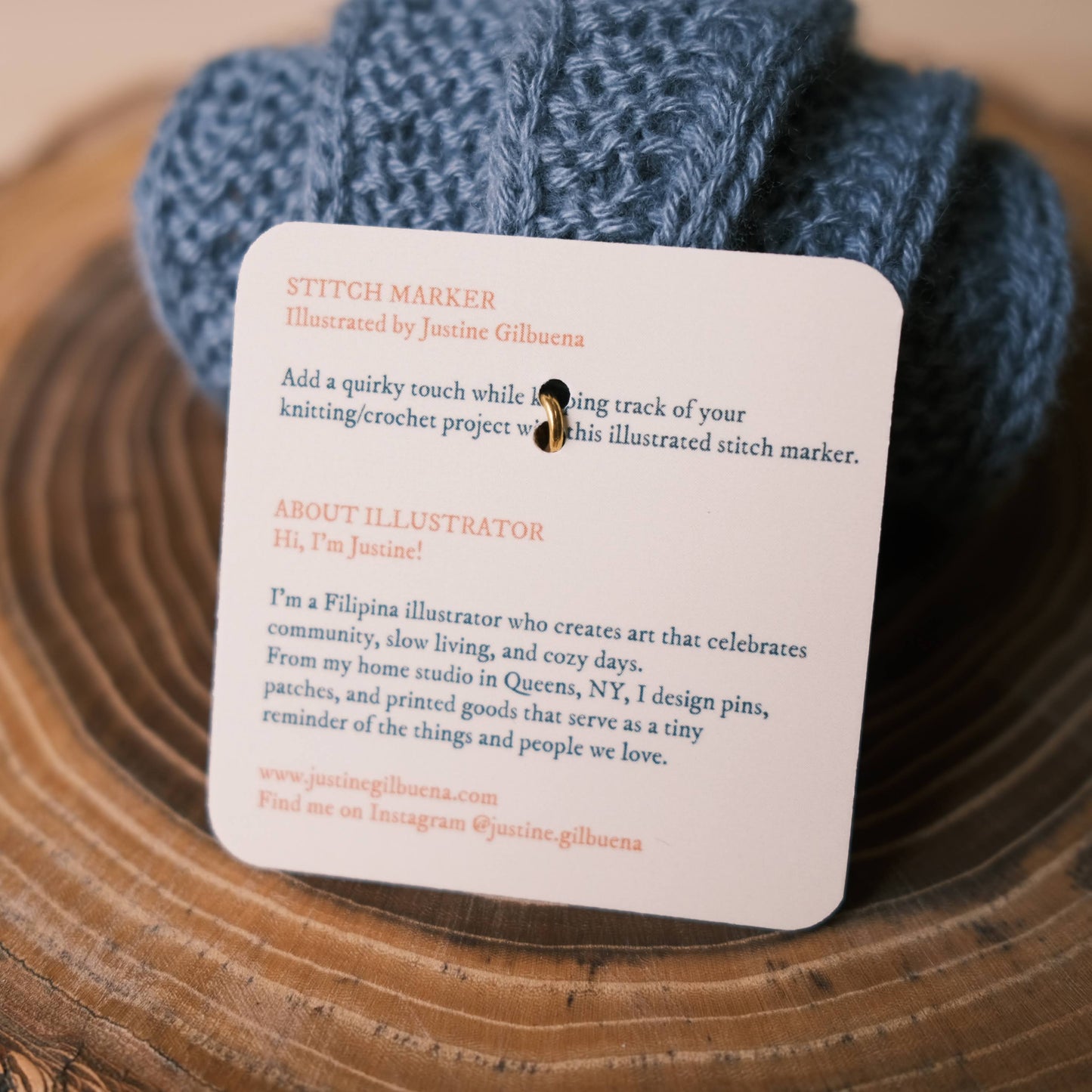 Cicada Charm / Stitch Marker