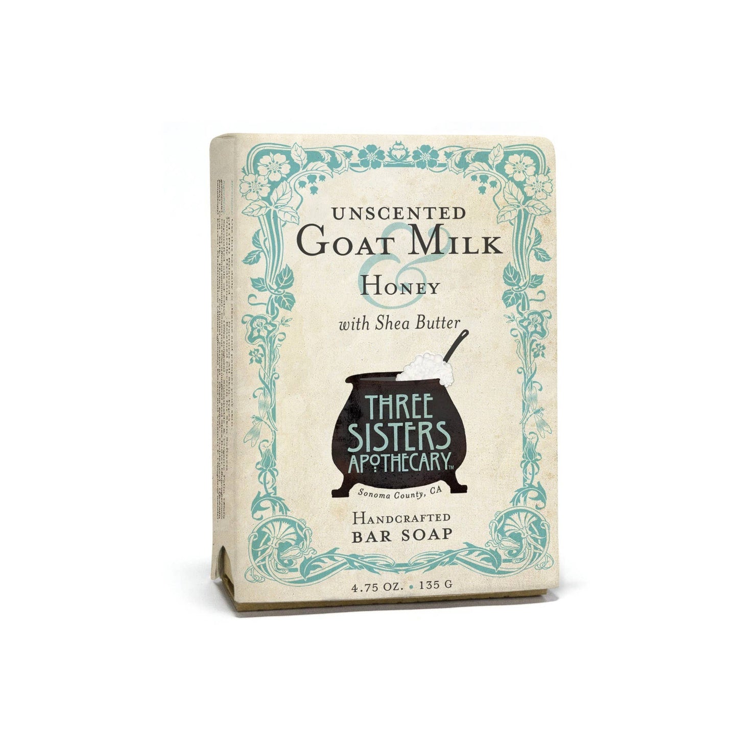 Unscented Goat Milk & Honey Bar Soap by Soap Cauldron