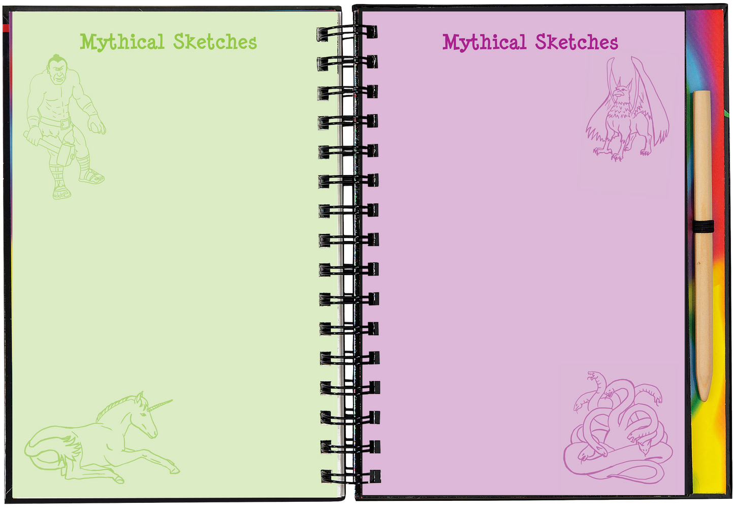 Scratch & Sketch Dragons & Mythical Creatures