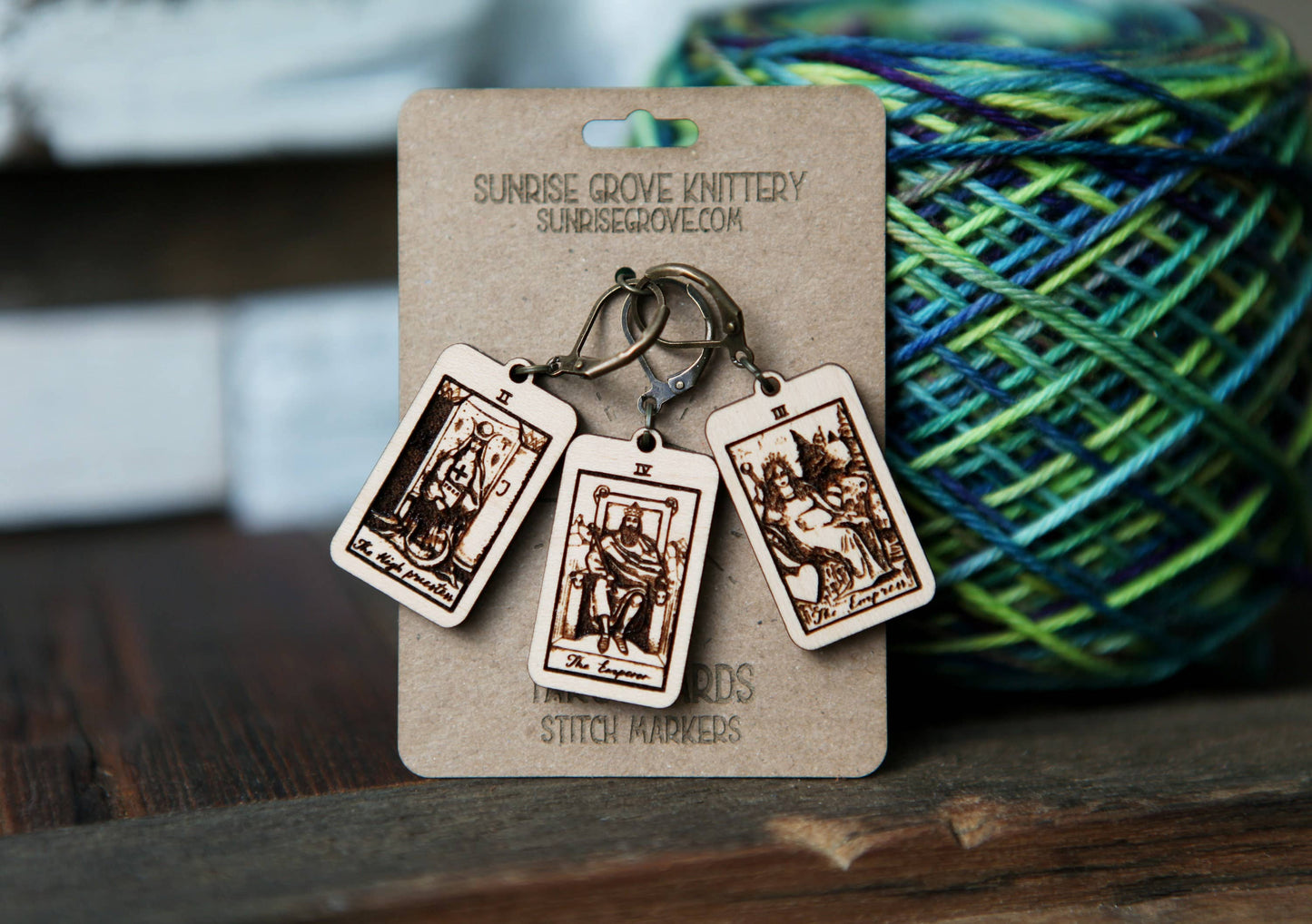 Tarot Card Removable Stitch Marker Set