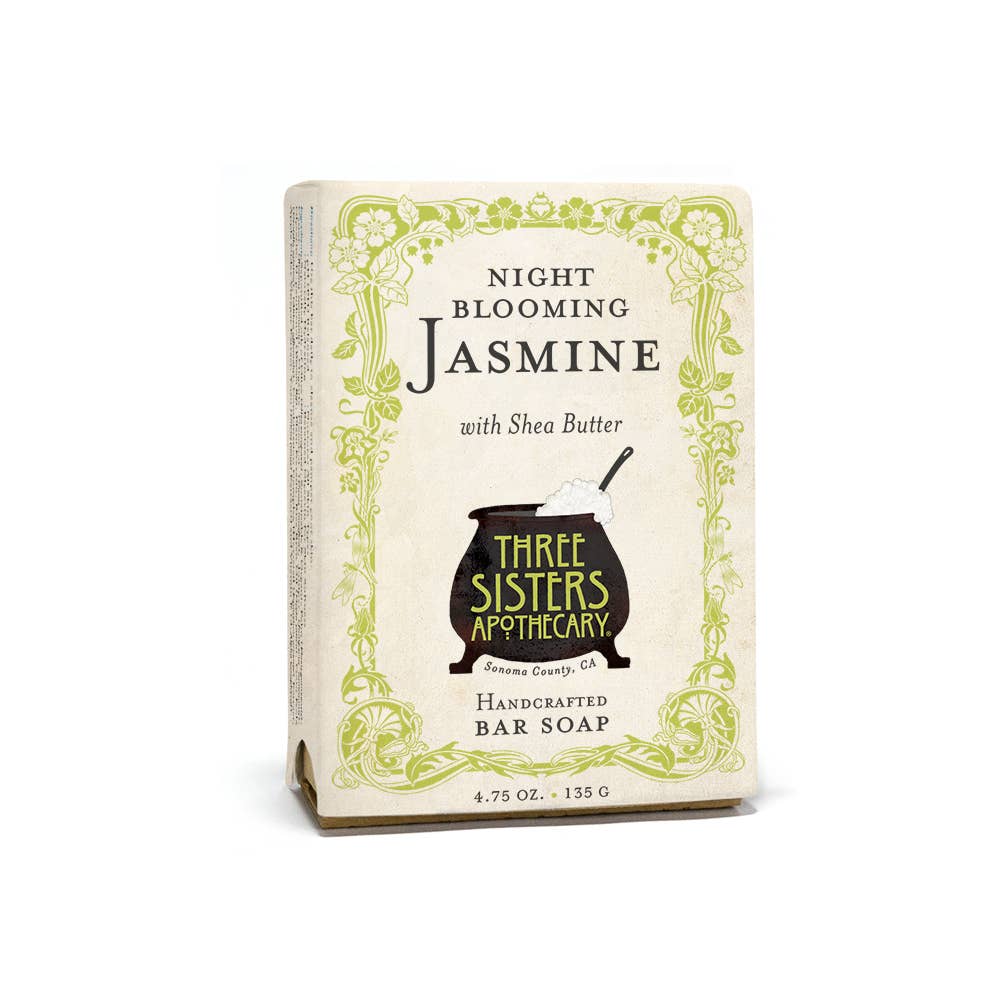 Night Blooming Jasmine Bar Soap by Soap Cauldron
