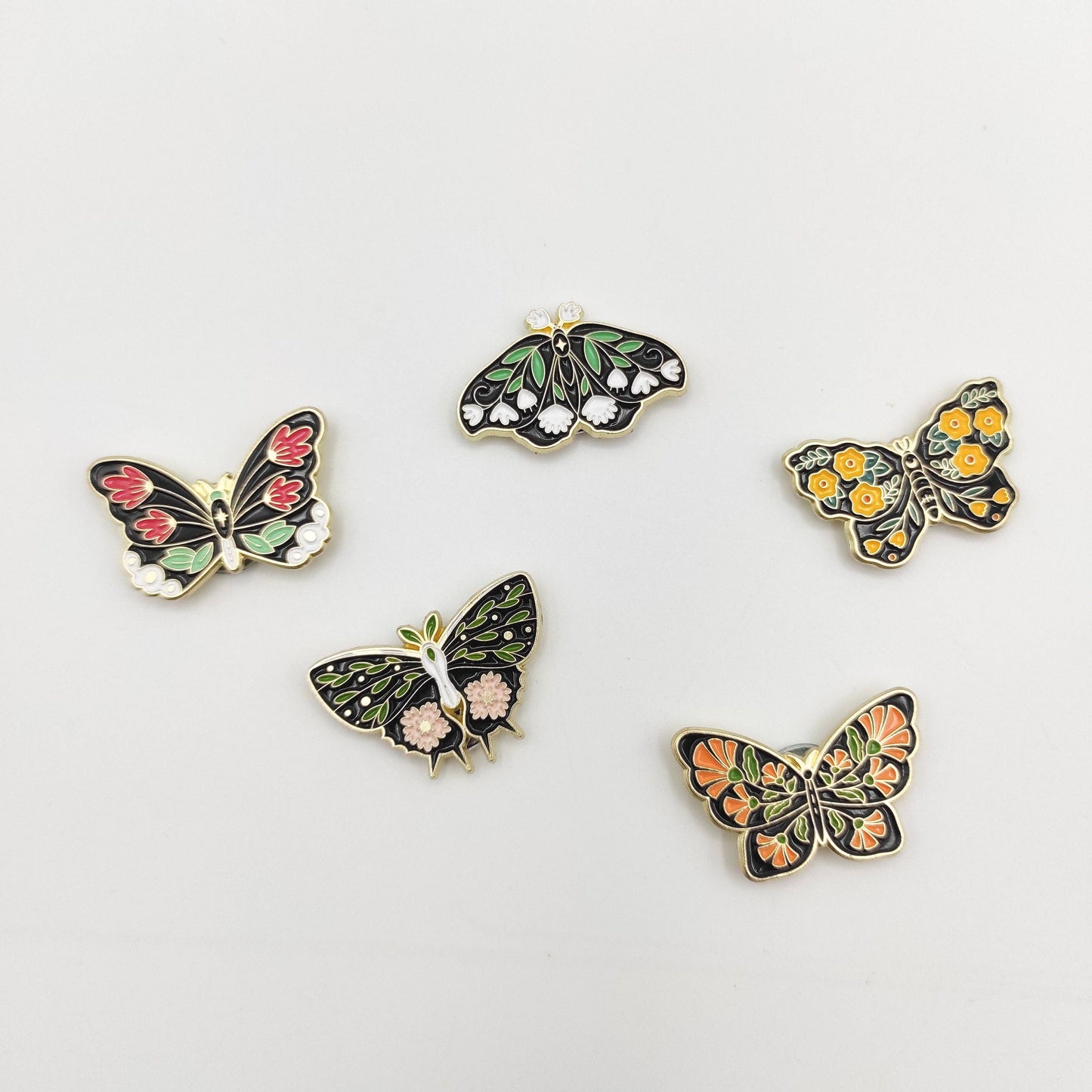 Floral Butterfly Needle Minders