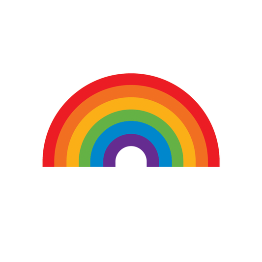 Rainbow Tattoo Pair