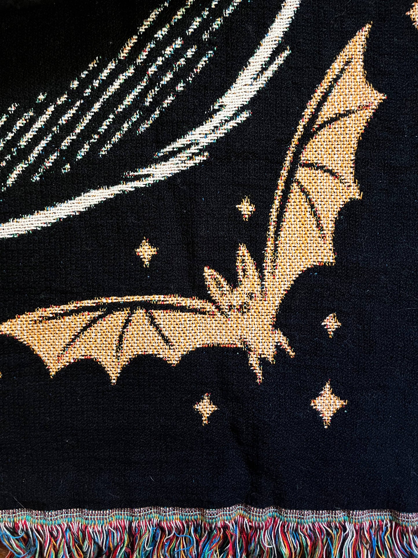 OuroPURRos Woven Throw Blanket | witchy | cats | occult: 60"x80"