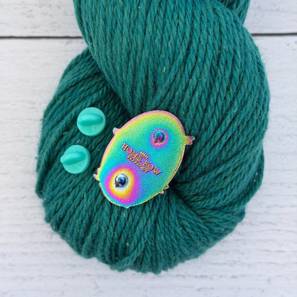 Craft Real Magic Enamel Rainbow Pin by Home Row Handcraft