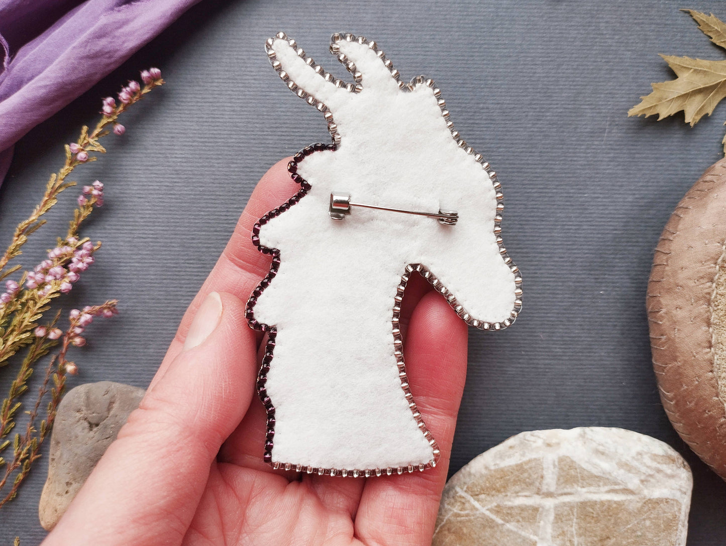 Bead Embroidery Dragon Brooch Kit: DIY Jewelry Making