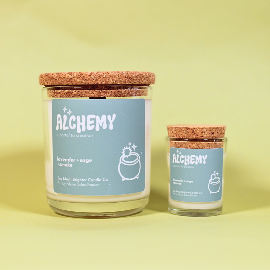 Alchemy: a portal to creation // The Portal Collection // 2oz votive