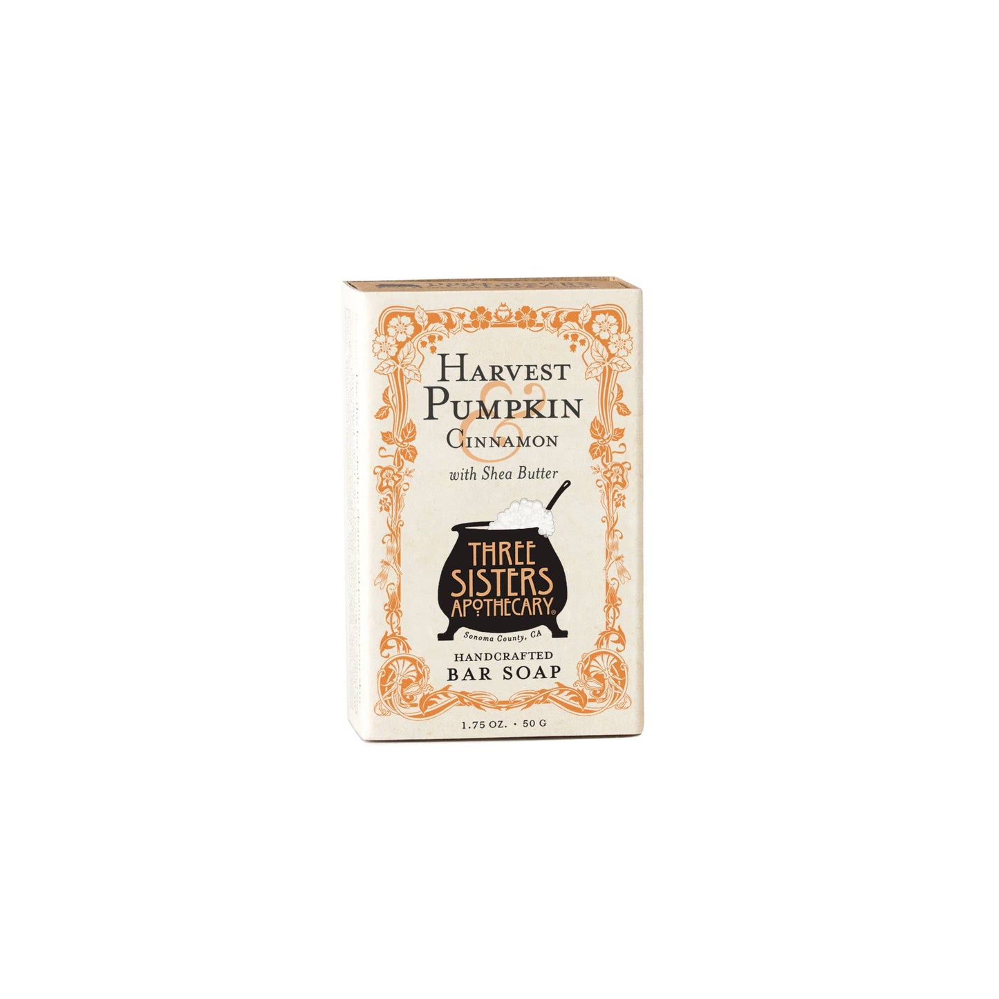 Harvest Pumpkin & Cinnamon Bar Soap by Soap Cauldron