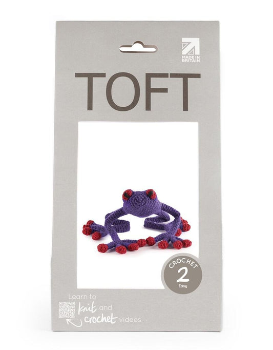 Gretchen the Tree Frog Crochet Kit