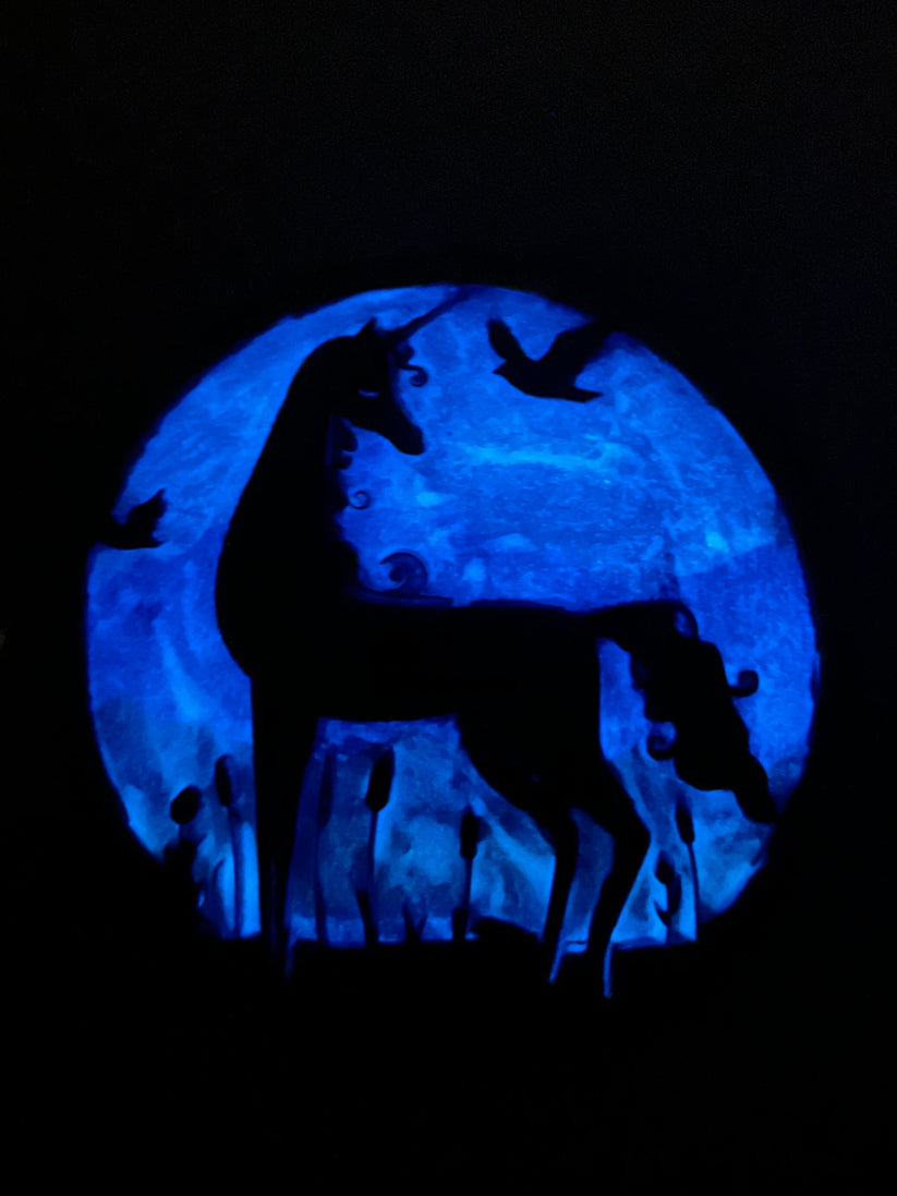 Believe - Glow in the Dark Mini Yarn Minder by Lemonwood