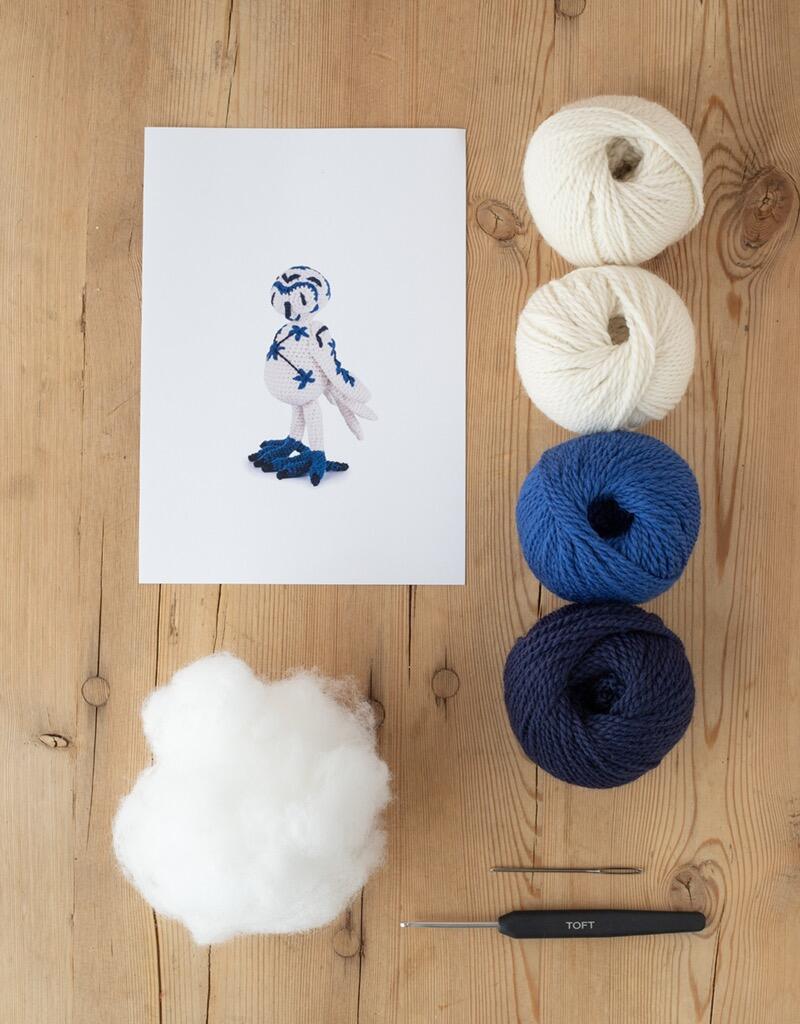 Josiah the Owl Figurine Crochet Kit
