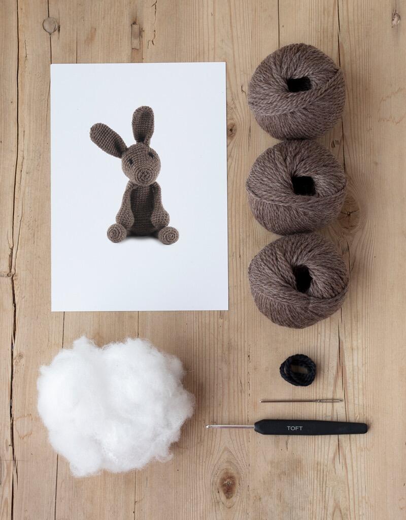 Lucy the Hare Crochet Kit - Beginner!