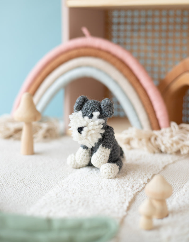Mini Romeo the Schnauzer Crochet Kit
