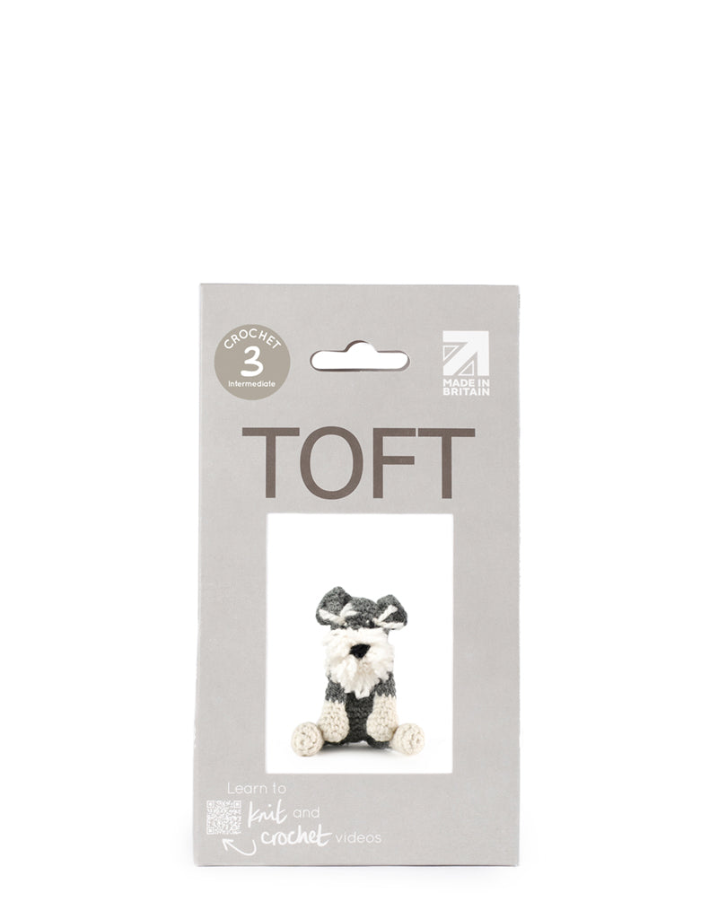 Mini Romeo the Schnauzer Crochet Kit