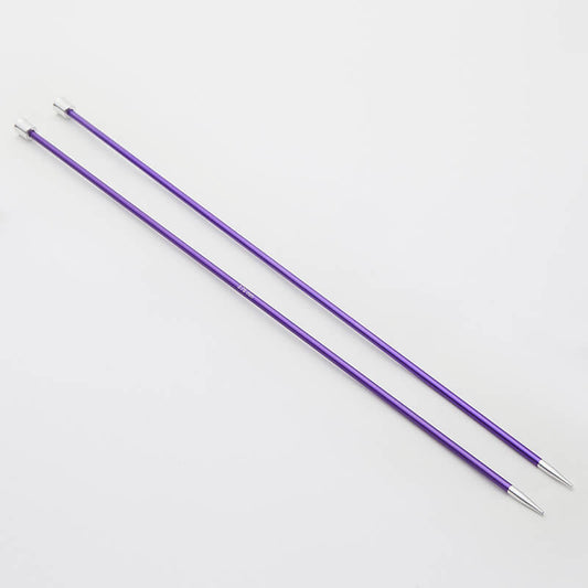 KnitPro Zing 10" Single Point Needles